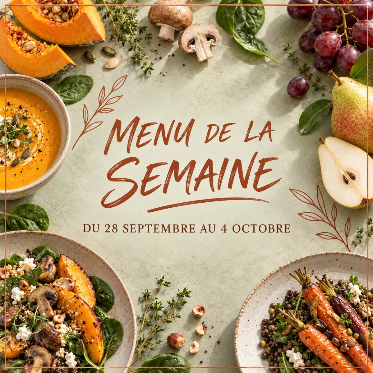 Semaine du 28 septembre au 4 octobre