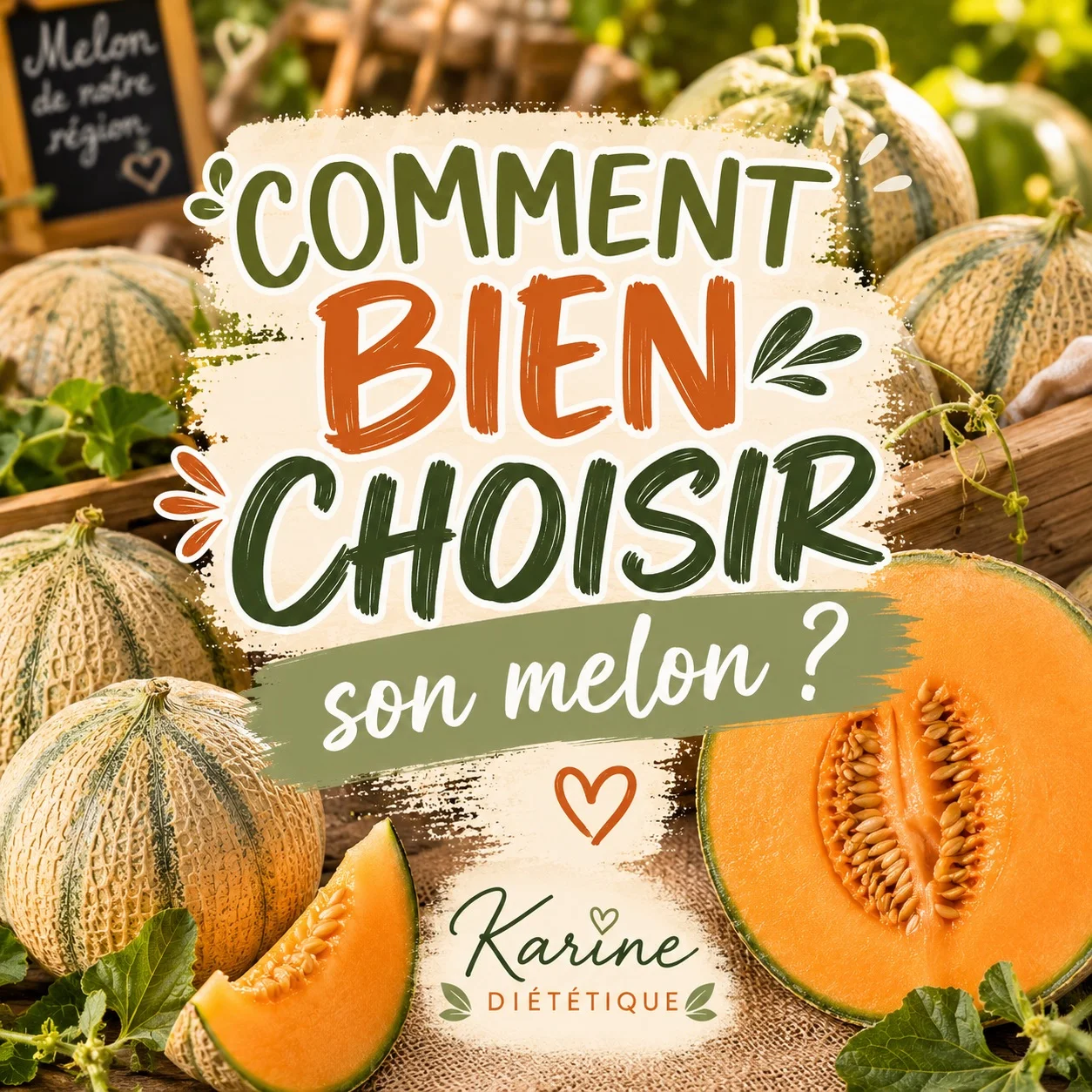 Comment bien choisir son melon ?